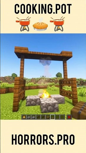 how to cook food in minecraft #minecraft #shorts