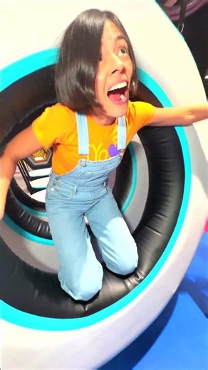 ¡Chirstina vence obstáculos! 💙⭐️💙 #123andres #ejercicio #ninjawarrior #videosinfantiles #juegos