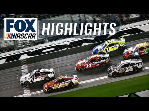 FINAL LAPS: Austin Cindric wins the Daytona 500, edging out Bubba Wallace | NASCAR ON FOX HIGHLIGHTS
