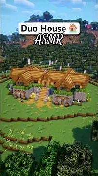 Minecraft Duo Survival House Tutorial 🏡 #minecraft