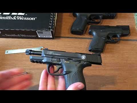 Smith and Wesson M&P22 Compact Threaded Barrel