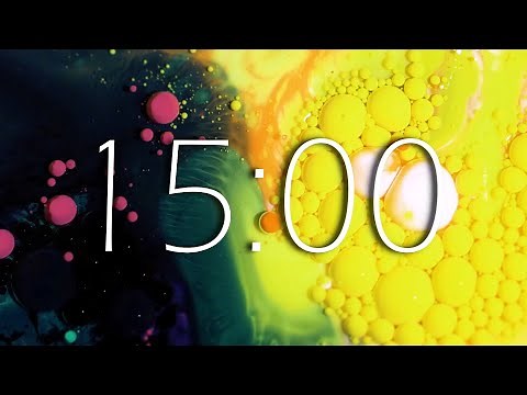 15 Minute TIMER - Chill Out Music | Bell At The End.