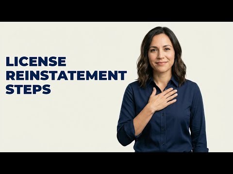 How Do You Reinstate A Suspended Driver's License For No Insurance?