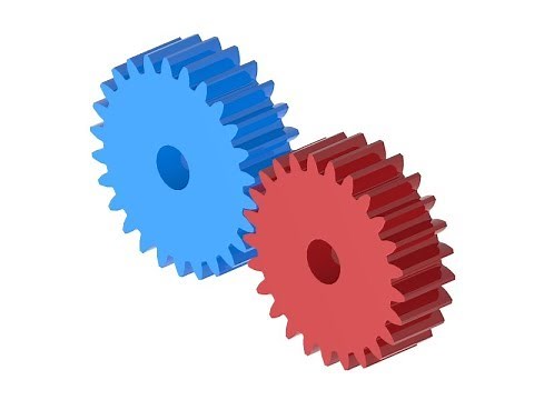 Solid edge tutorial - 52 - Spur gear motion animation
