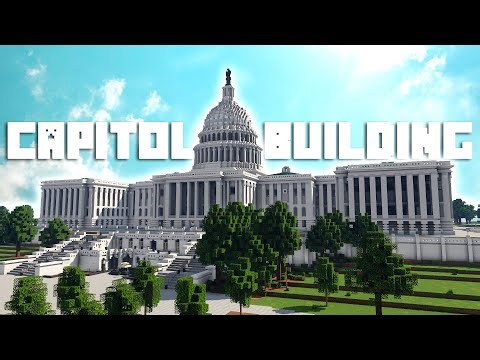 I built the US Capitol in Minecraft!