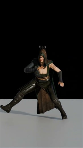 Fighting Style Animated Short Video made in blender