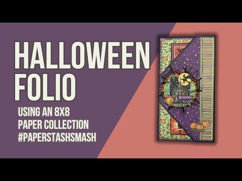 Using an 8X8 collection to make a fun folio using the "Charmed" Collection by Graphic 45🧙🏼‍♀️