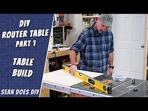 Add a DIY Router Table to Your Table Saw - Part 1 - Table Build