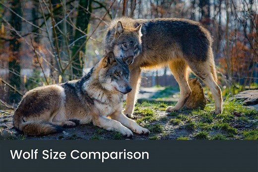 Wolf Size Comparison: How Big Are Wolves Really?