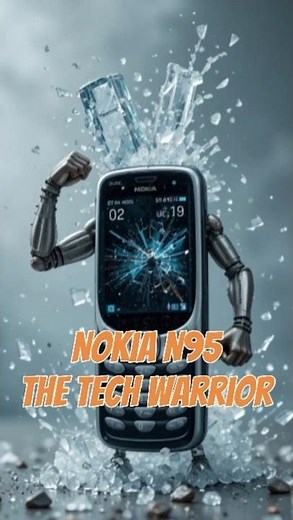 Nokia N95: The Tech Warrior #90s #nokia