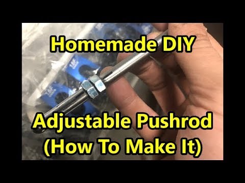 DIY Pushrod Length Checker/Adjustable Pushrod Tool (How To w/ Explanation)