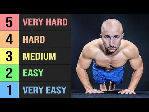 22 Push Up Exercises Ranked (Beginner to Master!)