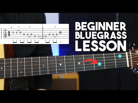 A Beginner Bluegrass Guitar Lesson Anyone Can Follow (with TAB!)
