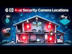 Top 6 Spots for Home Security Cameras! 🏠📸