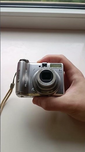 🎥 Canon PowerShot A570 — 2000s flashback camera 💥 Pure nostalgia!