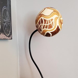 Spiral Gourd Lamp - Etsy
