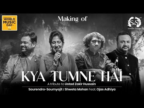 Making Of Kya Tumne Hai | Sourendro-Soumyojit | Shweta Mohan ft. Ojas Adhiya |World Music Day 2025
