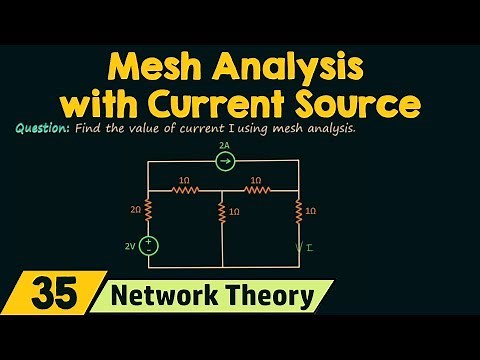 Mesh Analysis with Current Source