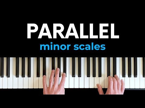 What is a "parallel minor" scale?