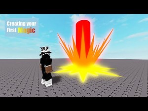 Roblox How To | Creating your first Magic!