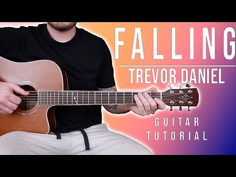 How to Play "Falling" by Trevor Daniel on Guitar for Beginners