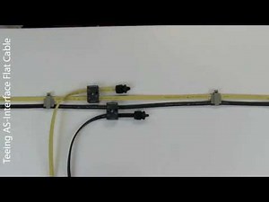 Teeing AS-Interface Flat Cable