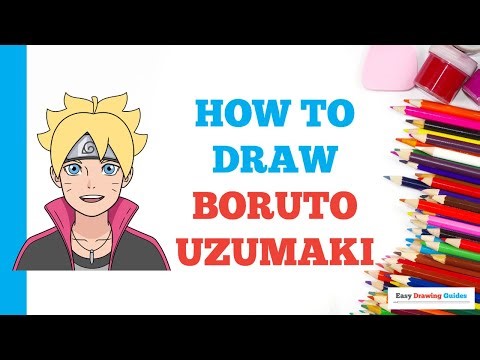 How to Draw Boruto Uzumaki: Easy Step by Step Drawing Tutorial for Beginners
