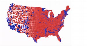 This map shows a clearer picture of the 2020 US vote