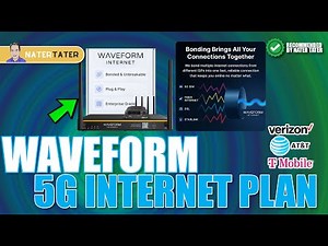 ✅ NEW RELEASE - Waveform Internet - 5G Home Internet - Bonded Dual Carrier Service