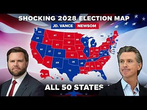2028 US Election Map Unbelievable Shifts Revealed! ALL 50 States Breakdown 🚨