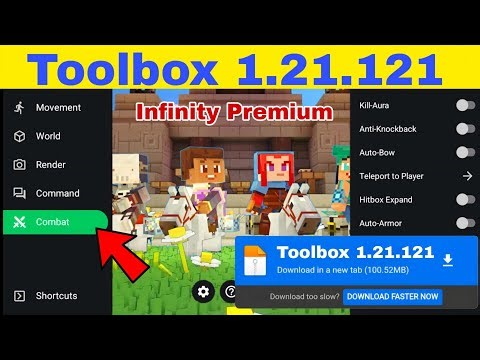 Minecraft 1.21.121 latest Version Mod Menu Download For 32/64bit