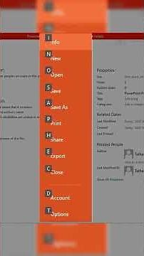 Navigate Top Menu Options in PowerPoint | Ultimate Guide! #PowerPoint #PresentationTips