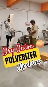 Dry Onion Pulverizer Machine 🧅 | +91 951200 6775