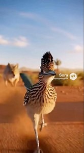 Meep Meep! Coyote vs Roadrunner: The Realistic Ending 01 #animals #wildlife #shorts