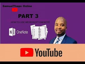 ONENOTE - PART 3 - COMPUTER PRACTICE N5 & N6