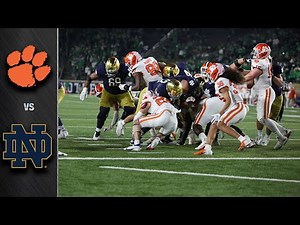 Clemson vs. Notre Dame Football Highlight (2020)