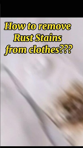 Effective Rust Stain Removal: Tips and Tricks for Clothes