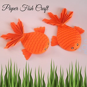 This paper fish making tutorial will show you how to make beautiful fish craft for kids / school craft for kids. Easy to make and really fun craft activity. #paperfish #papercraft #craftsforkids #schoolcrafts #easycrafts #littlecrafties ▷ CRAFT SUPPLIES Buy Craft Supplies we use https://amzn.to/2C73bAj ▷ STAY CONNECTED ♥ www.thelittlecrafties.com ♥ ♥ Youtube.com/littlecrafties ♥ ♥ Instagram.com/thelittlecrafties ♥ | The Little Crafties