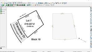 Trace a Terrain Lot Image to Create a Site Plan or Terrain Perimeter