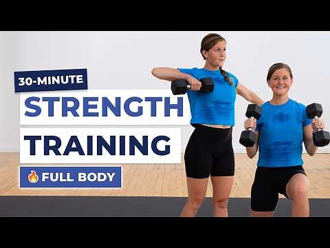 30-Minute Full Body Dumbbell Strength Workout For Women