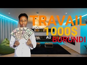 Travail Bien Payant Au Burundi | Jobs Online