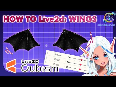 【HOW TO: Live2d】Wings flap physics tutorial - YoshinoArt