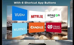 Universal Remote for All Vizio TV with Silicone Protective Cover, XRT136 Replacement Control for VIZIO All LED LCD HD 4K UHD HDR XRT112 Smart TVs