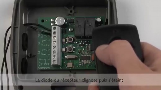 Programmer une télécommande Somfy Keytis NS-2-RTS