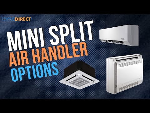 What are your Mini-Split Air Handler options? Ductless mini-split air conditioner explained
