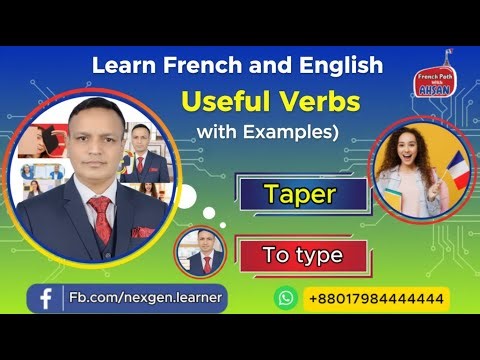 Essential French & English Verbs for Daily Conversation (Beginner-Friendly)