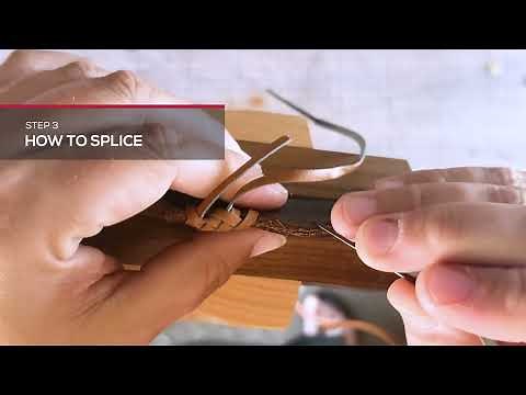 How to Double Loop Lace Leather | Step-by-Step Tutorial for Clean, Decorative Edges