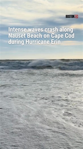 Around 8 a.m. on Friday morning, high winds and powerful waves were seen crashing against Nauset Beach in Orleans, Cape Cod, as Hurricane Erin makes its way up the East Coast. Several beaches around Massachusetts have already been closed, and government officials have issued warnings around these dangerous conditions. “I want to urge everyone on our coasts to stay safe and alert as we expect to experience some effects of the storm passing offshore,” Gov. Maura Healey said in a statement. Read mo
