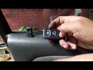 How to install keyless Entry system