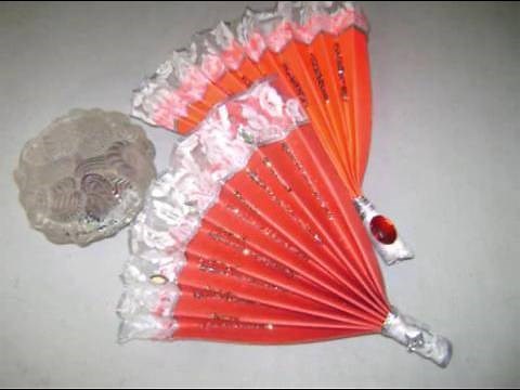 How to Make a Folding Chinese Fan